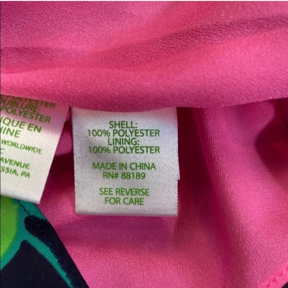 Lilly Pulitzer Carol Shift Dress Under the Palms EUC - Picture 4 of 4